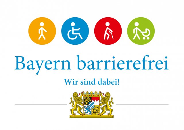 Bayern barrierefrei - wir sind dabei!